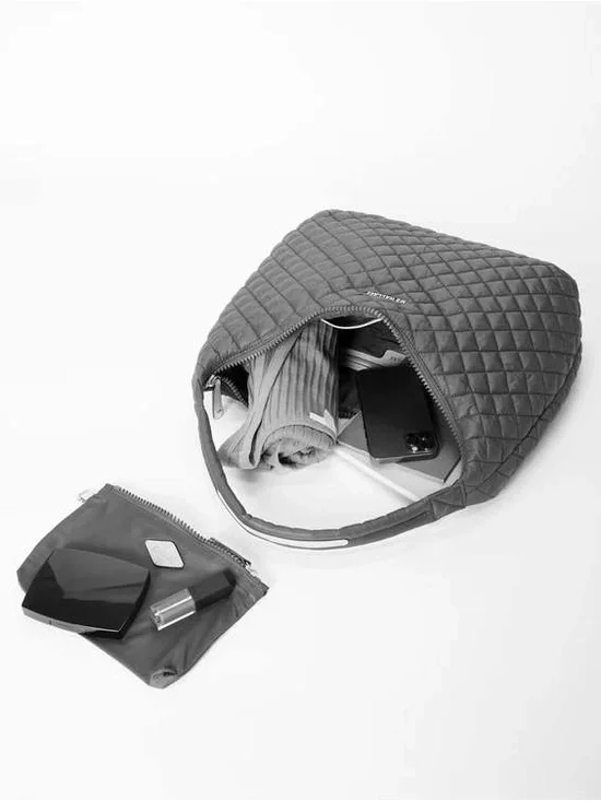 EUC MZ WALLACE Black Large Metro Shoulder Bag - Picture 9 of 11